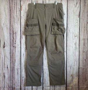 Duluth Trading Co. Dirt Double Knee Work Pants Brown 34x32 Mens Nylon Tools